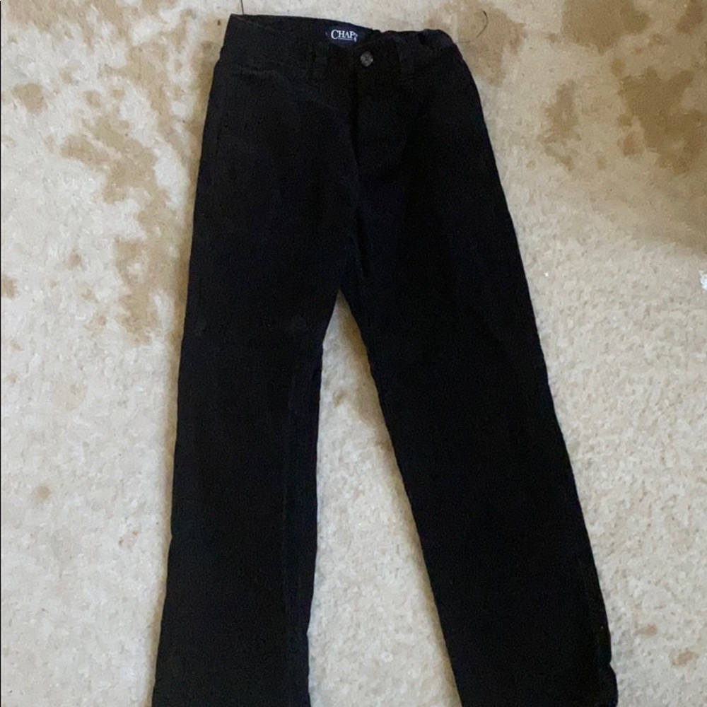 Boys corduroy black pants